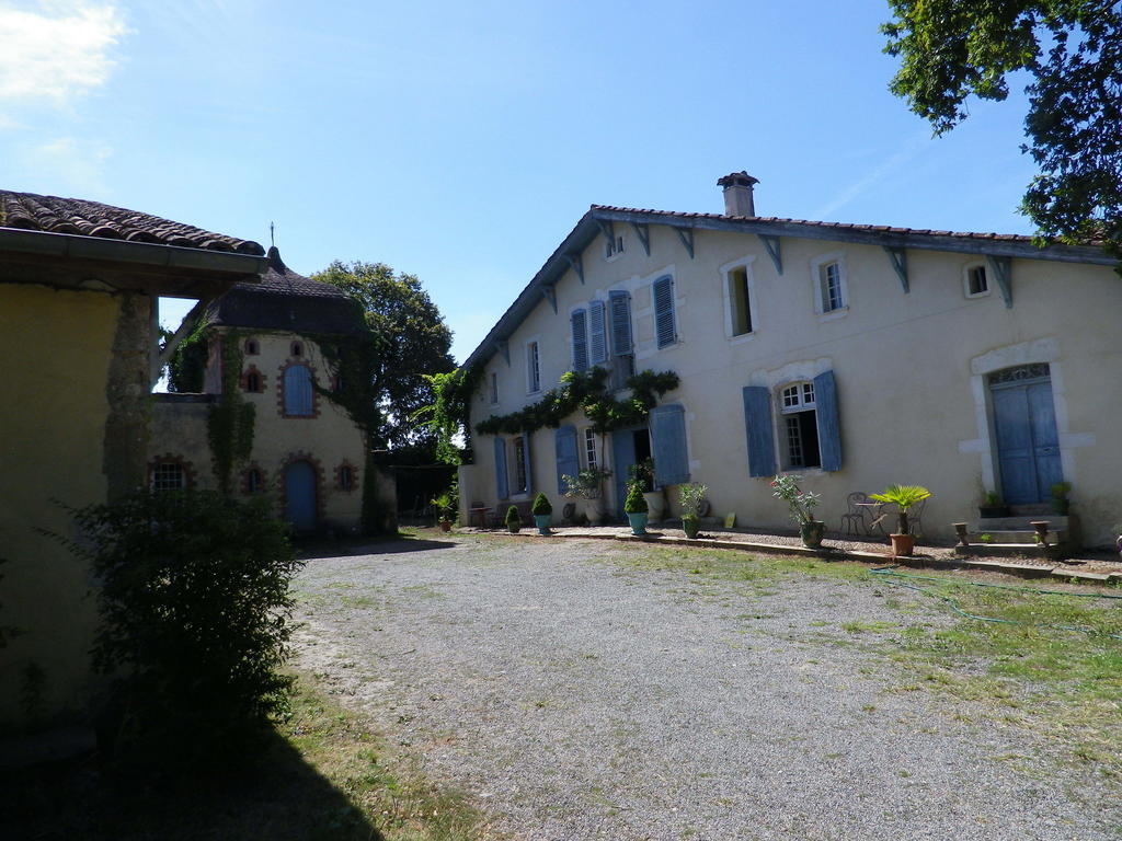 Chambres Et Table D'Hotes Manoir Capcazal De Pachiou Mimbaste Exterior foto